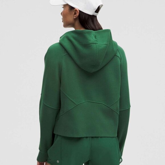 NWT Lululemon Scuba Oversized Full-Zip Hoodie - XS/S Everglade Green - Picture 2 of 8